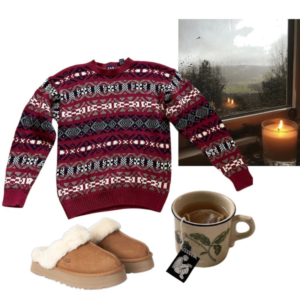 VINTAGE GAP | Cozy knit cotton sweater